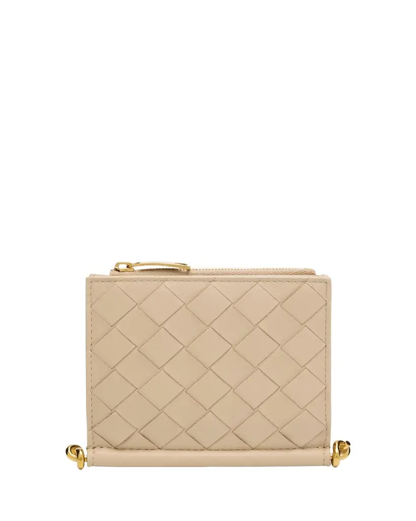 Bottega Veneta Solstice Bifold Leather Wallet