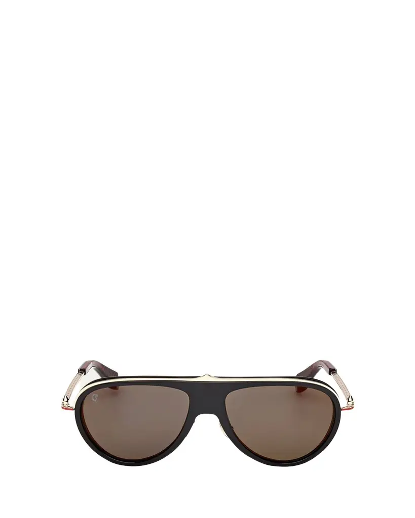 Christian Louboutin Aviator Metal Sunglasses
