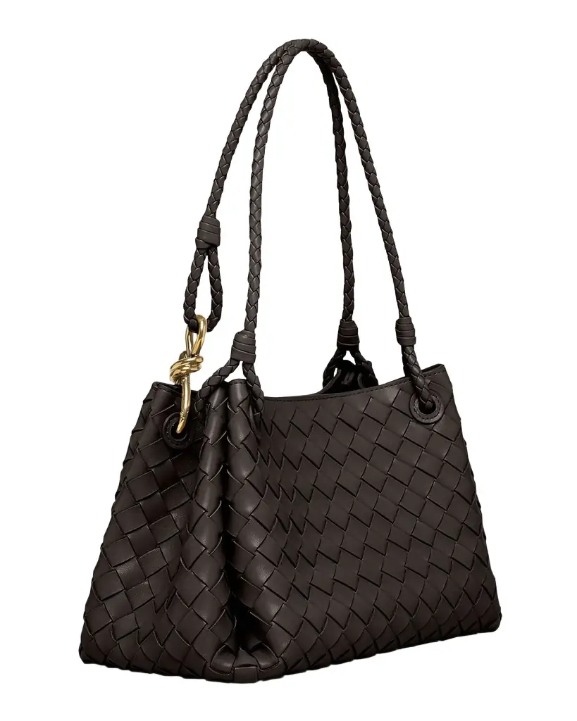 Bottega Veneta Parachute Medium Nappa Leather Shoulder Bag