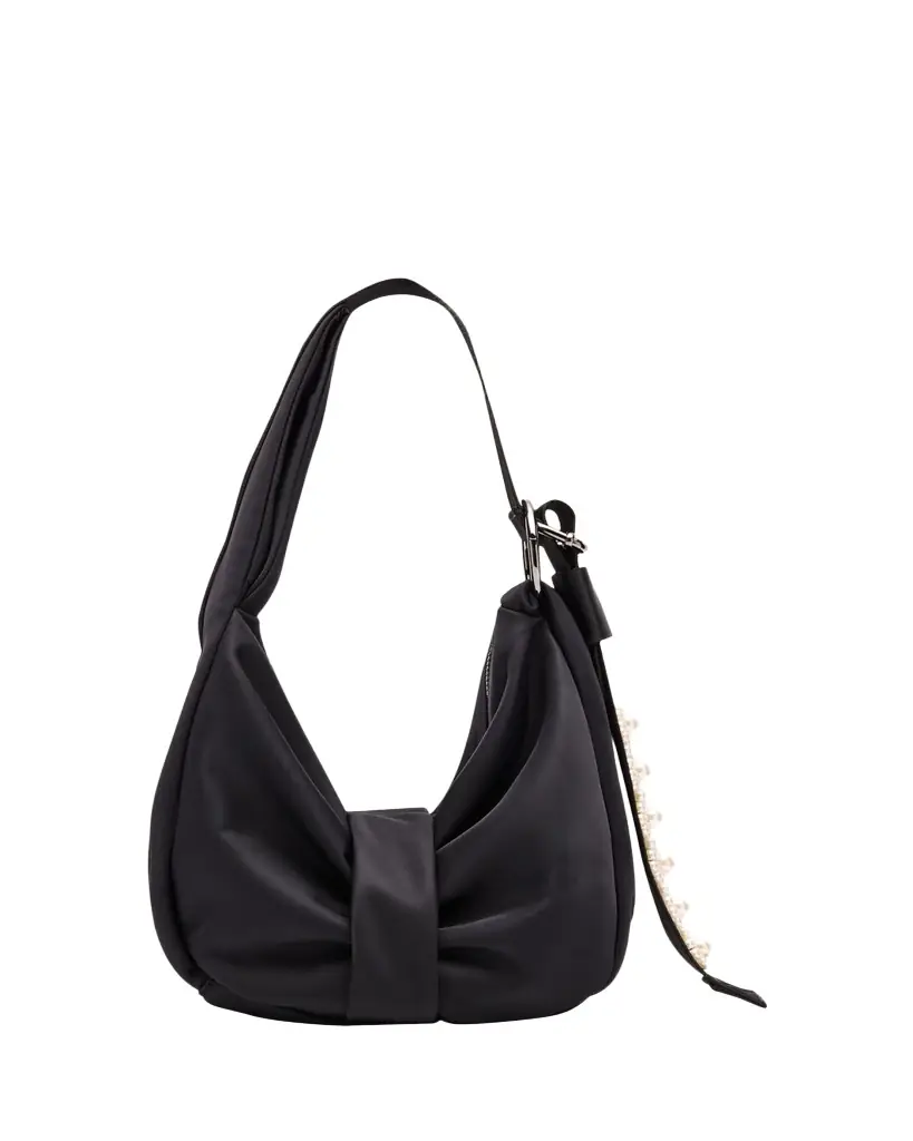 Simone Rocha Embellished Bow Sling Shoulder Bag