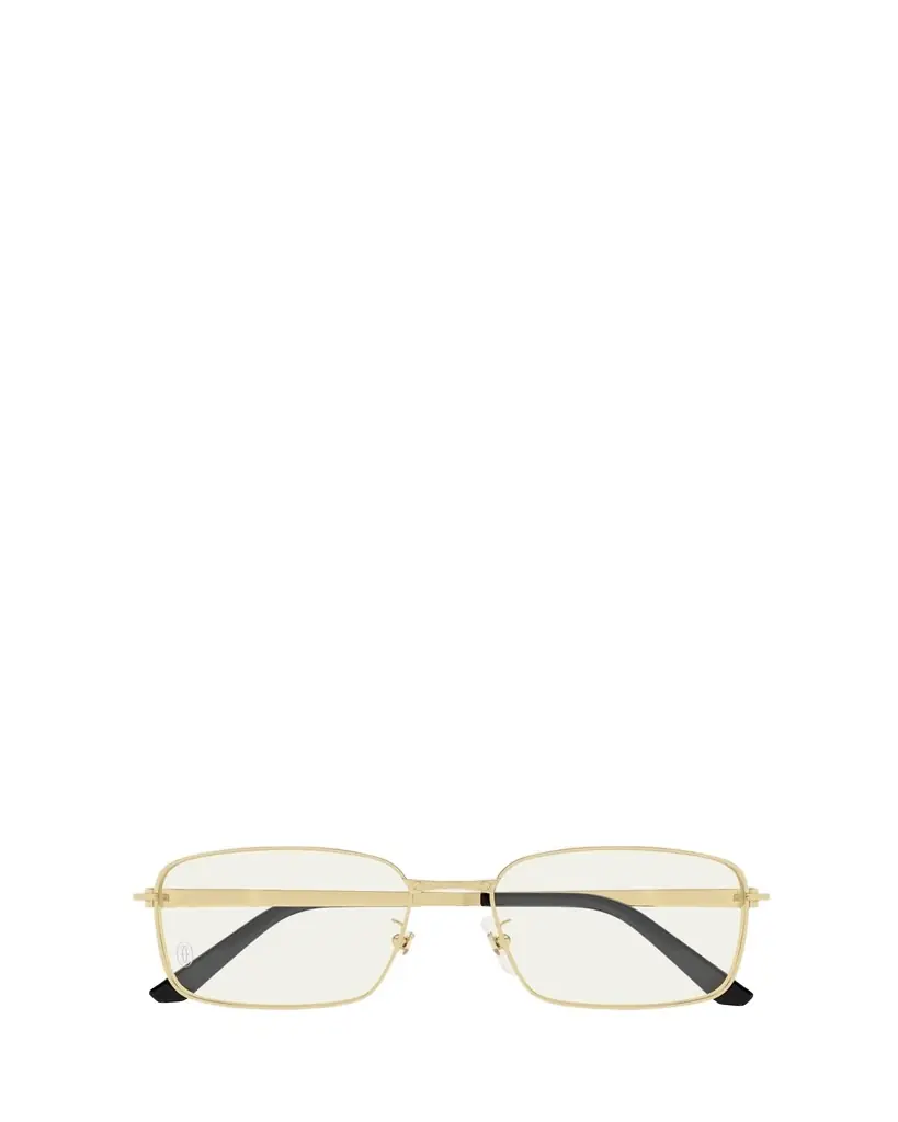 Cartier Men's CT0555OA Titanium Rectangle Optical Frames