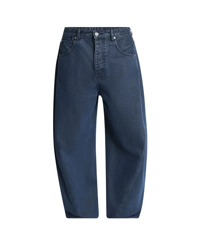 Jacquemus Men's La Chemise Molino Curved Jeans