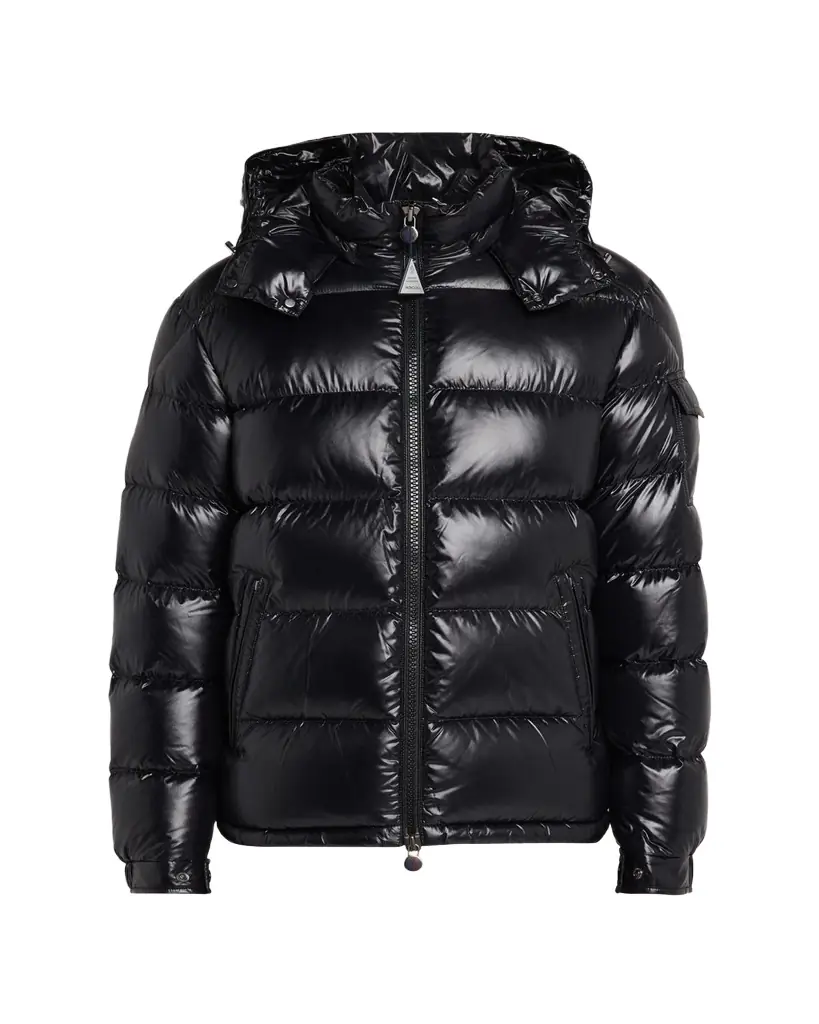 Moncler Men's Maya Hooded Short Down Puffer Jacket