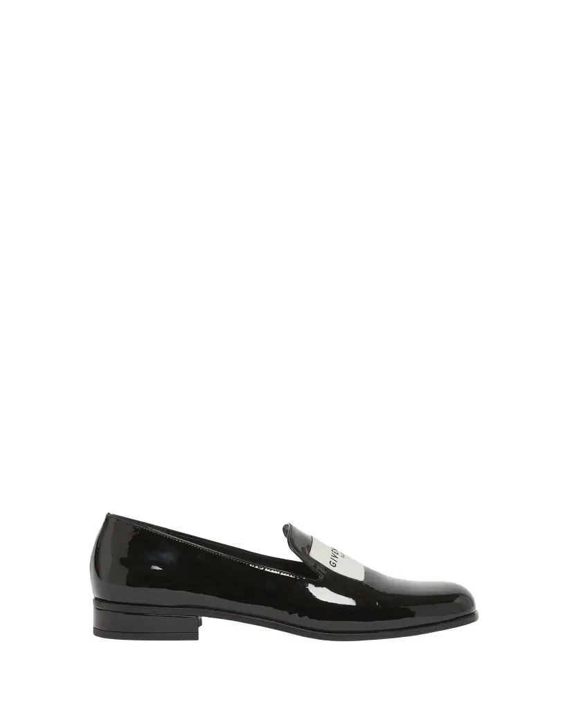 Givenchy Patent Leather Tuxedo Loafers
