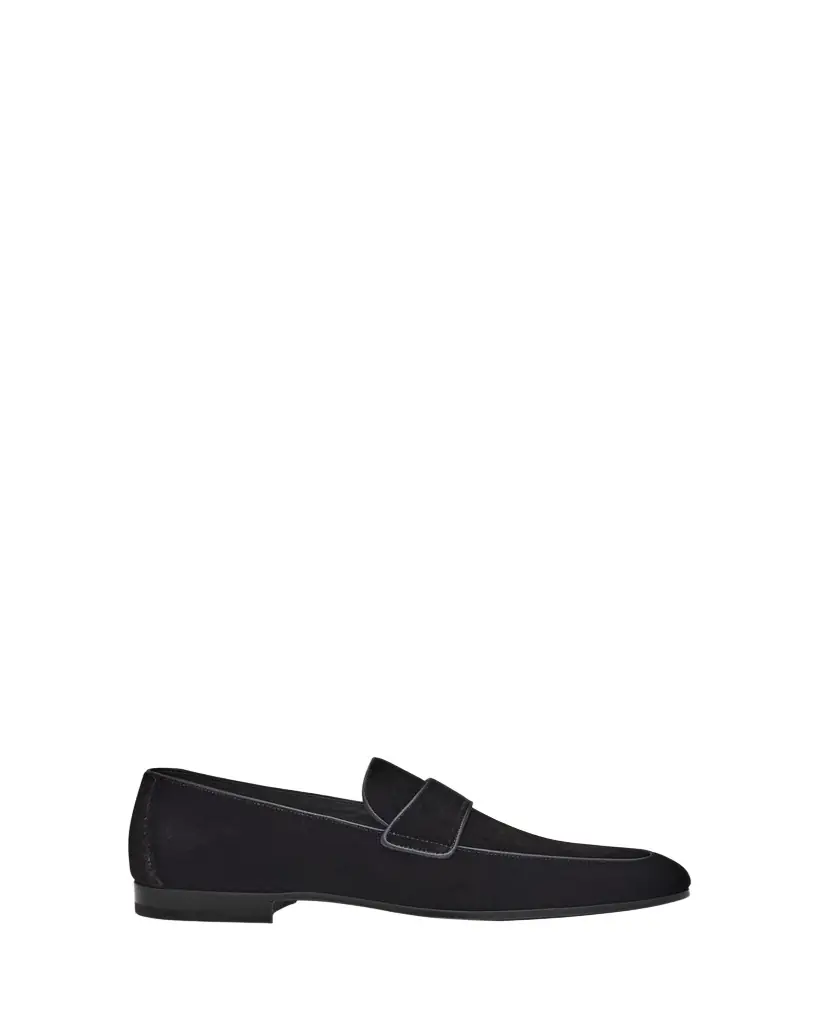 Magnanni Men's Jasper II Velvet Keeper Loafers