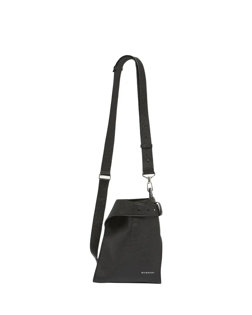 Givenchy Men's Small Belted Leather Crossbody Bag