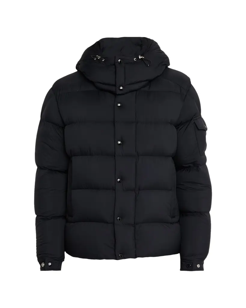 Moncler Men's Maya Hooded Short Down Puffer Jacket