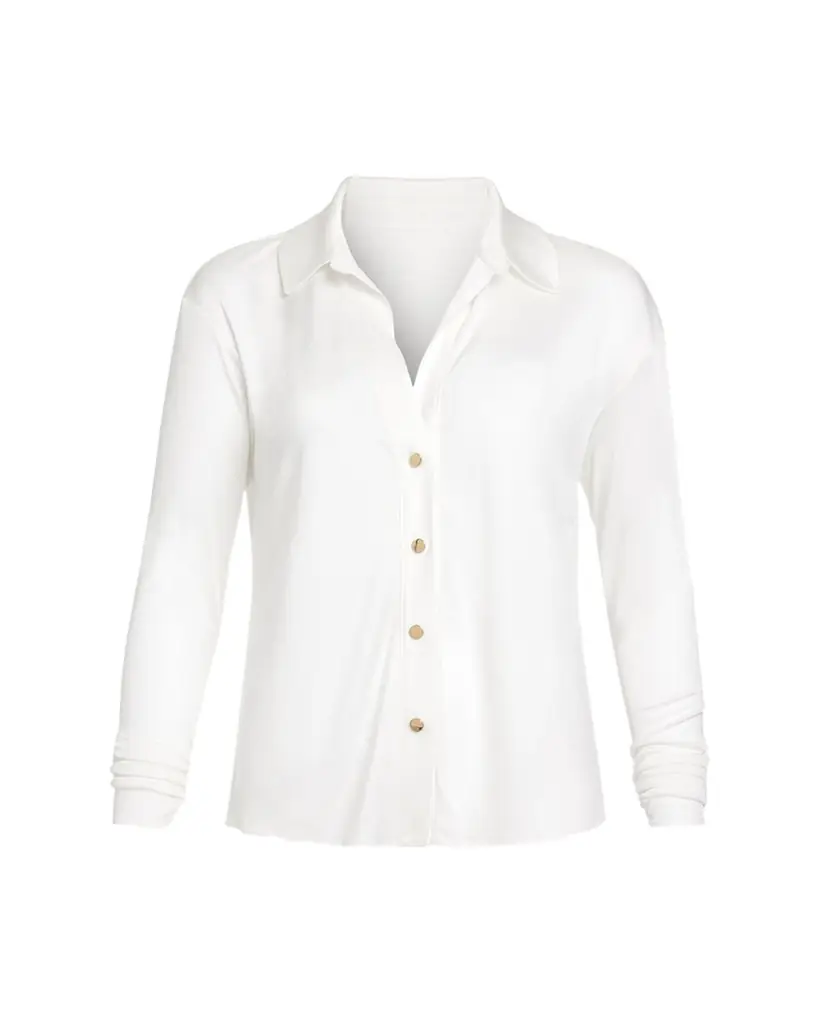 Ramy Brook Belinda Semi-Sheer Top