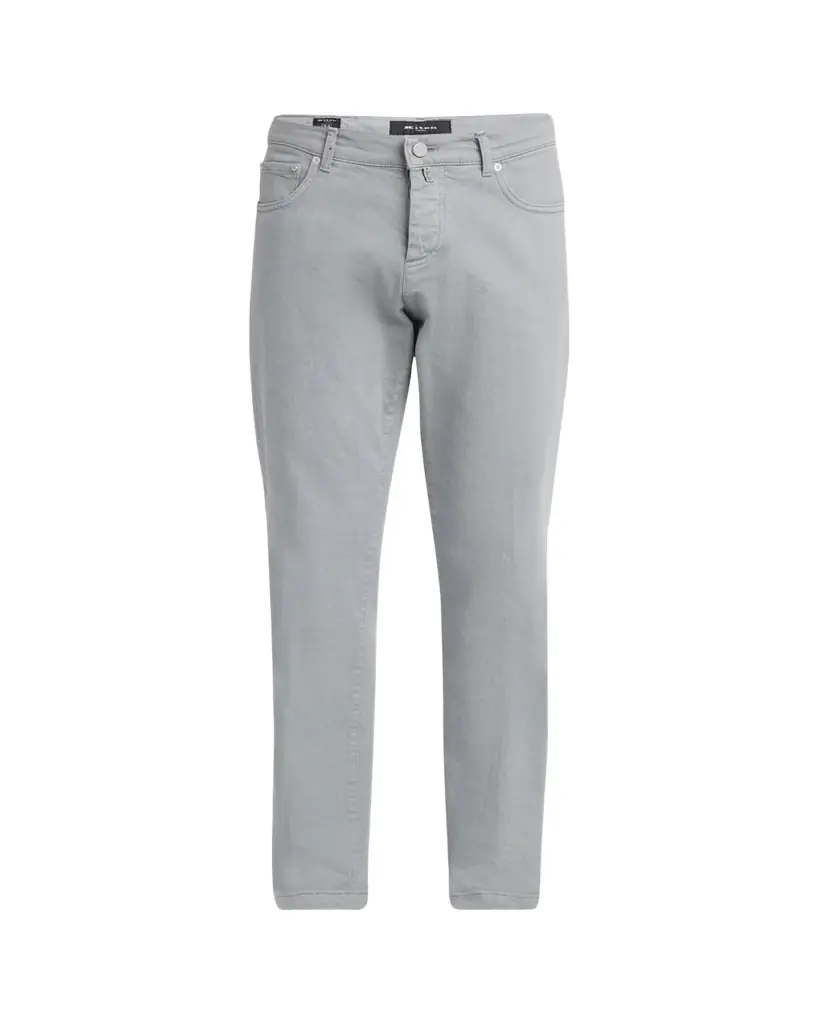 Kiton Men's Cotton Stretch Slim Five-Pocket Pants