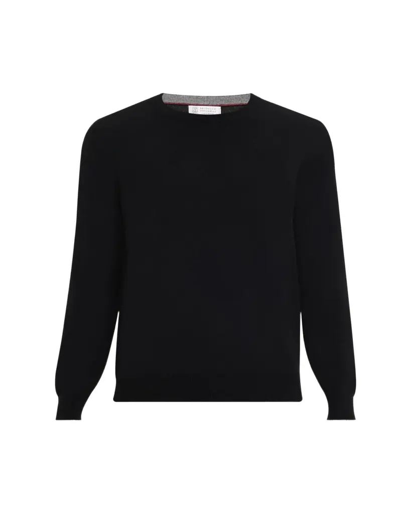 Brunello Cucinelli Men's Cashmere Crewneck Sweater