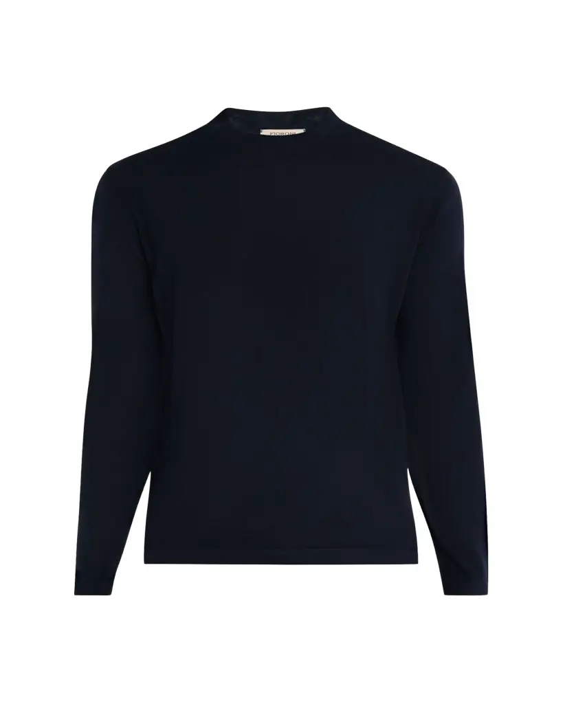 Fioroni Men's Crewneck Merino Wool Sweater
