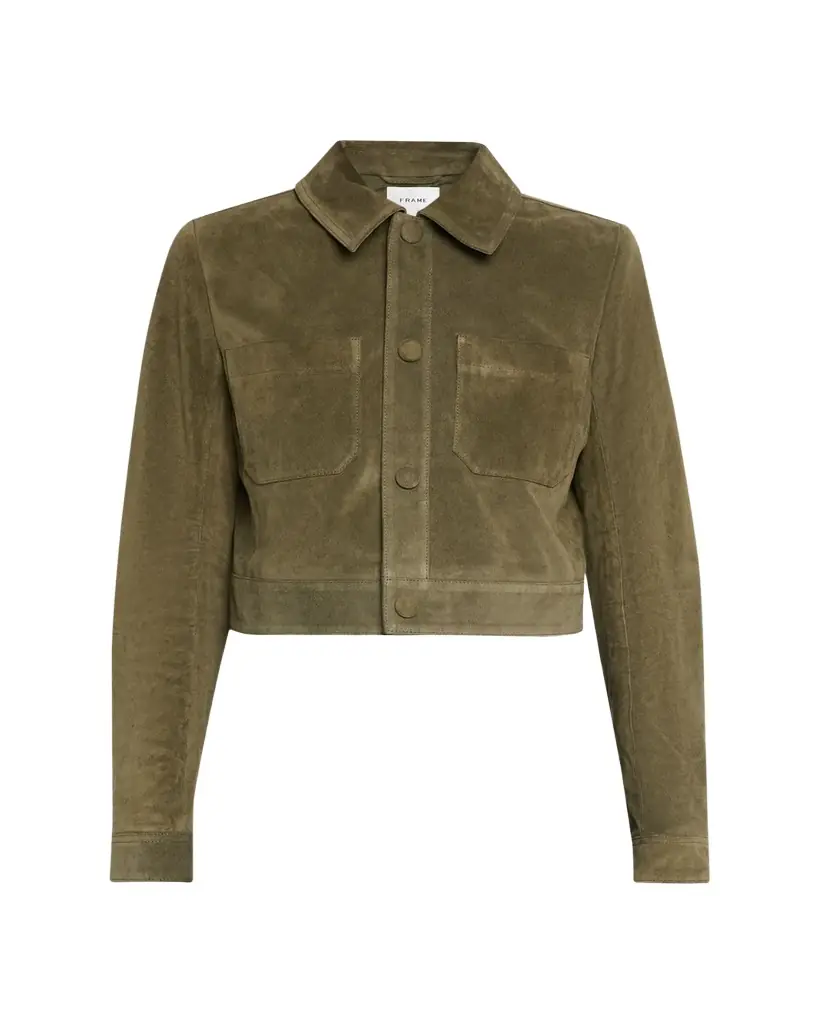 FRAME The Small Suede Jacket