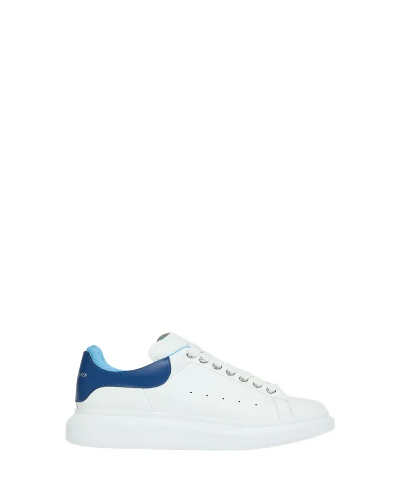 McQueen Men's Oversized Leather Double-Backstay Sneakers