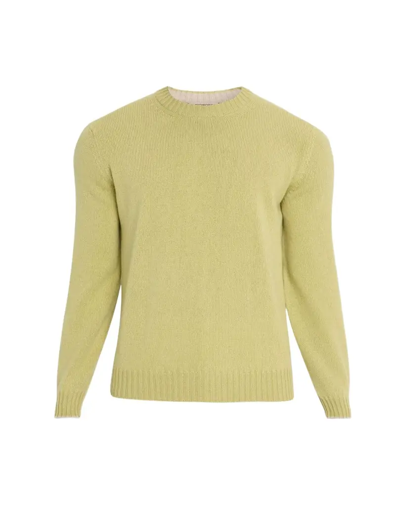 Fioroni Men's Cashmere Knit Crewneck Sweater