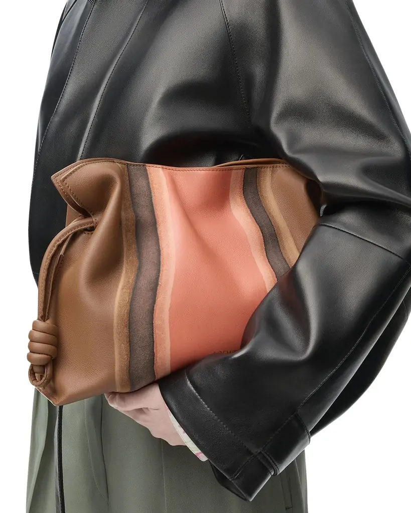 Loewe Flamenco Clutch Bag in Nappa Leather