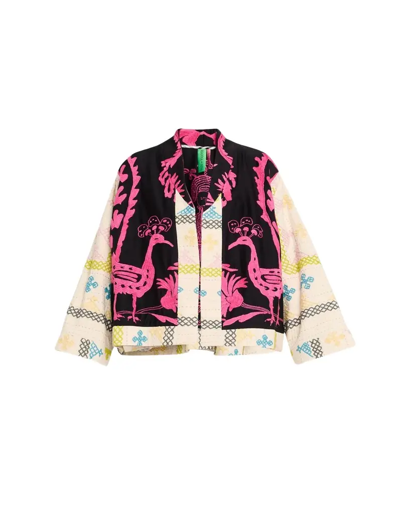 Rianna + Nina Embroidered Kimono Jacket