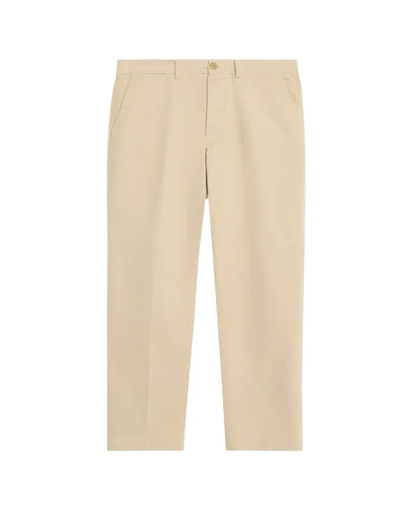 Officine Generale Men's Cotton Twill Straight Fit Five-Pocket Pants