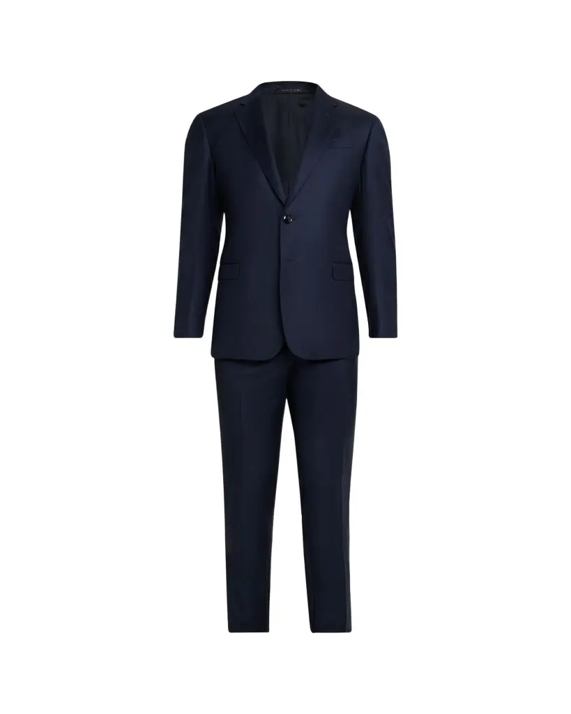 Giorgio Armani Men's Tonal Plaid Wool Two-Piece Suit