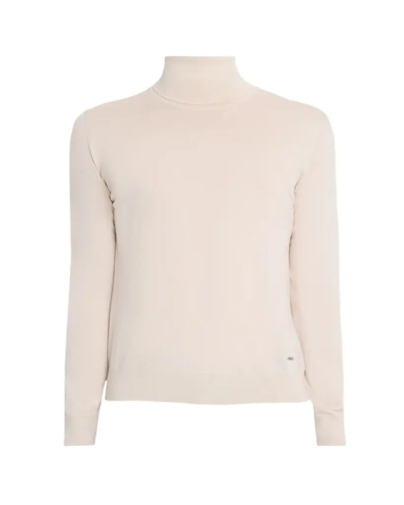 Brioni Men's Cashmere and Silk Slim Turtleneck Sweater