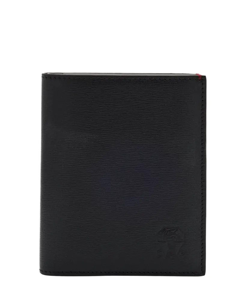 Brunello Cucinelli Men's Bifold Leather Card Holder