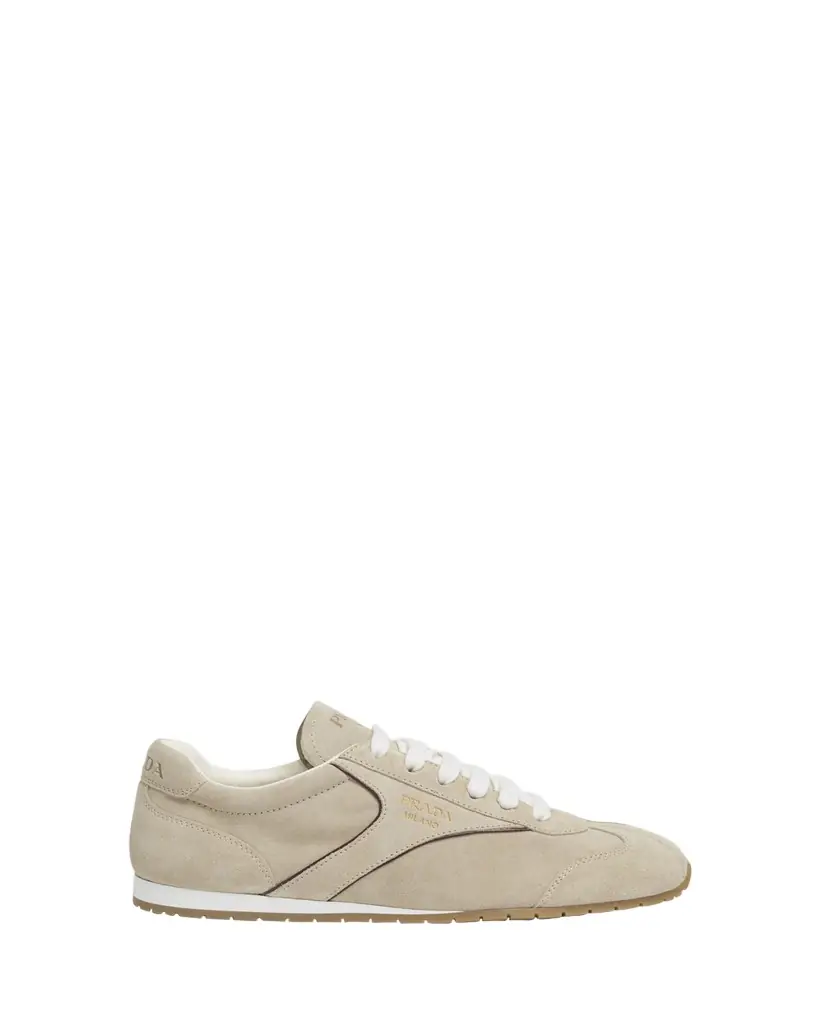 Prada Suede Low-Top Sneakers