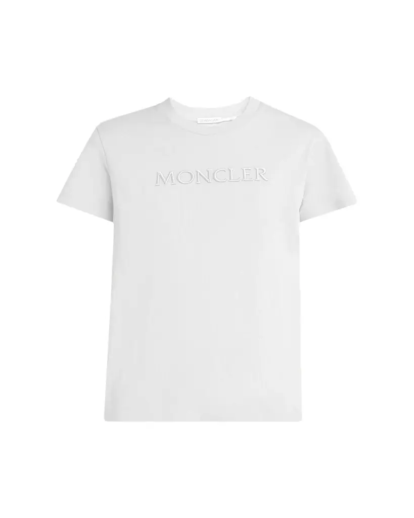 Moncler Short-Sleeve Logo Tee