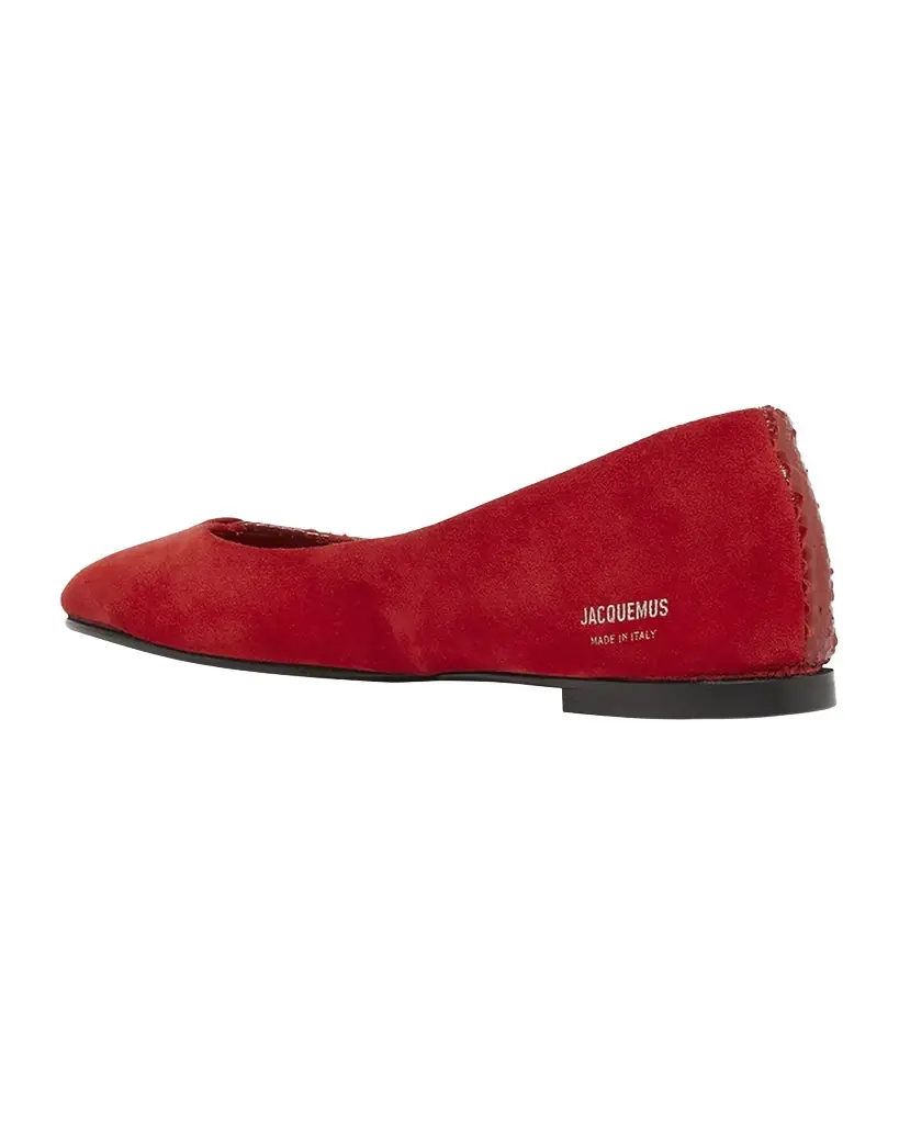 Jacquemus Les Ballerines Mixed Leather Flats