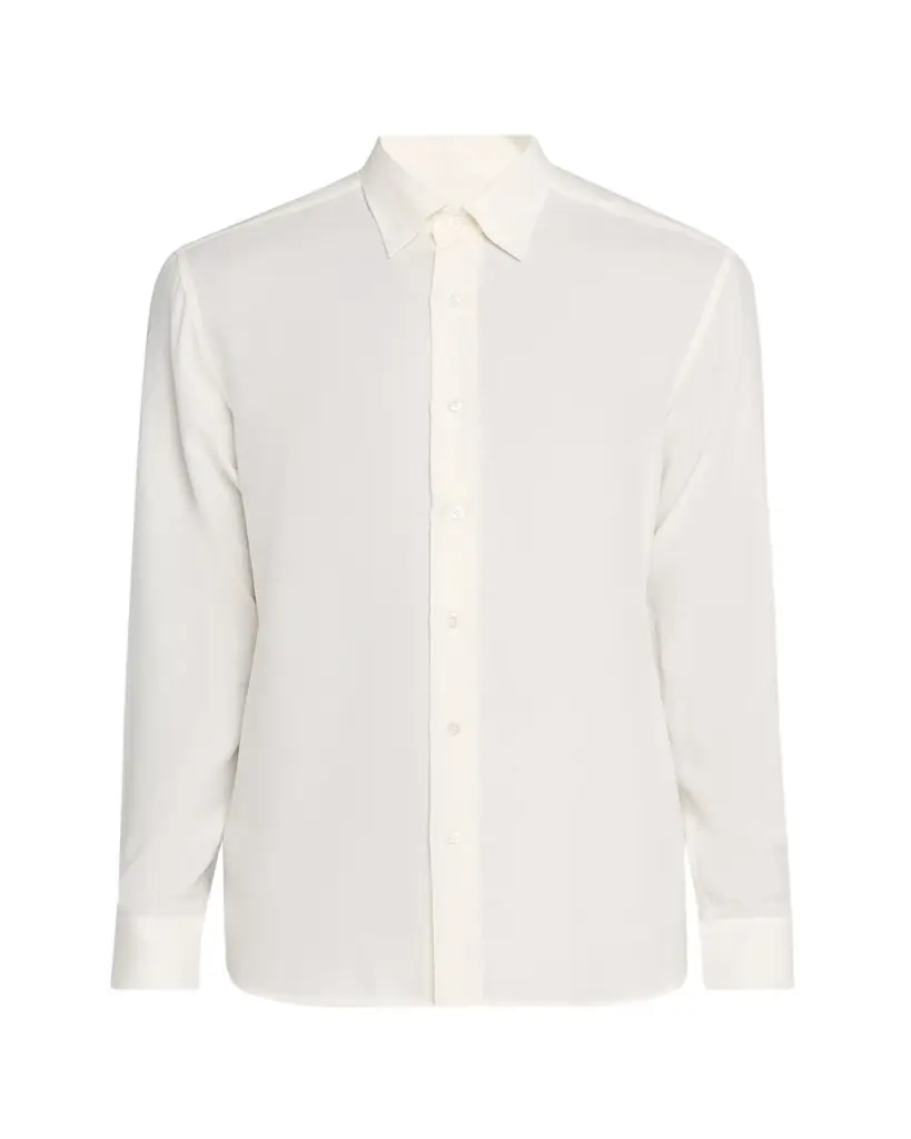 Brioni Men's Cotton and Cashmere Sport Shirt