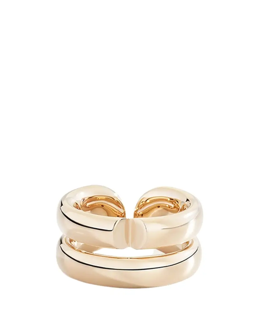 Vhernier Mon Jeu Maxi 18K Rose Gold Ring