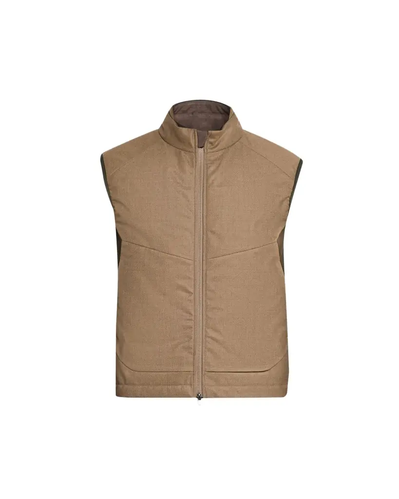 Sease Men's Predator 3.0 Wool and Cashmere Full-Zip Vest