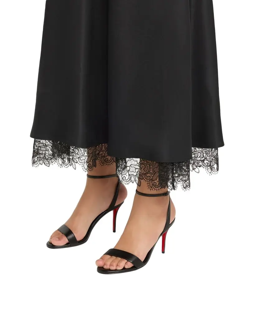Christian Louboutin 80mm Miss Z Leather Sandals