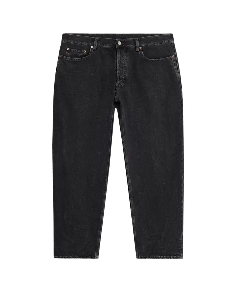 Saint Laurent Men's Black Denim Straight-Fit Jeans