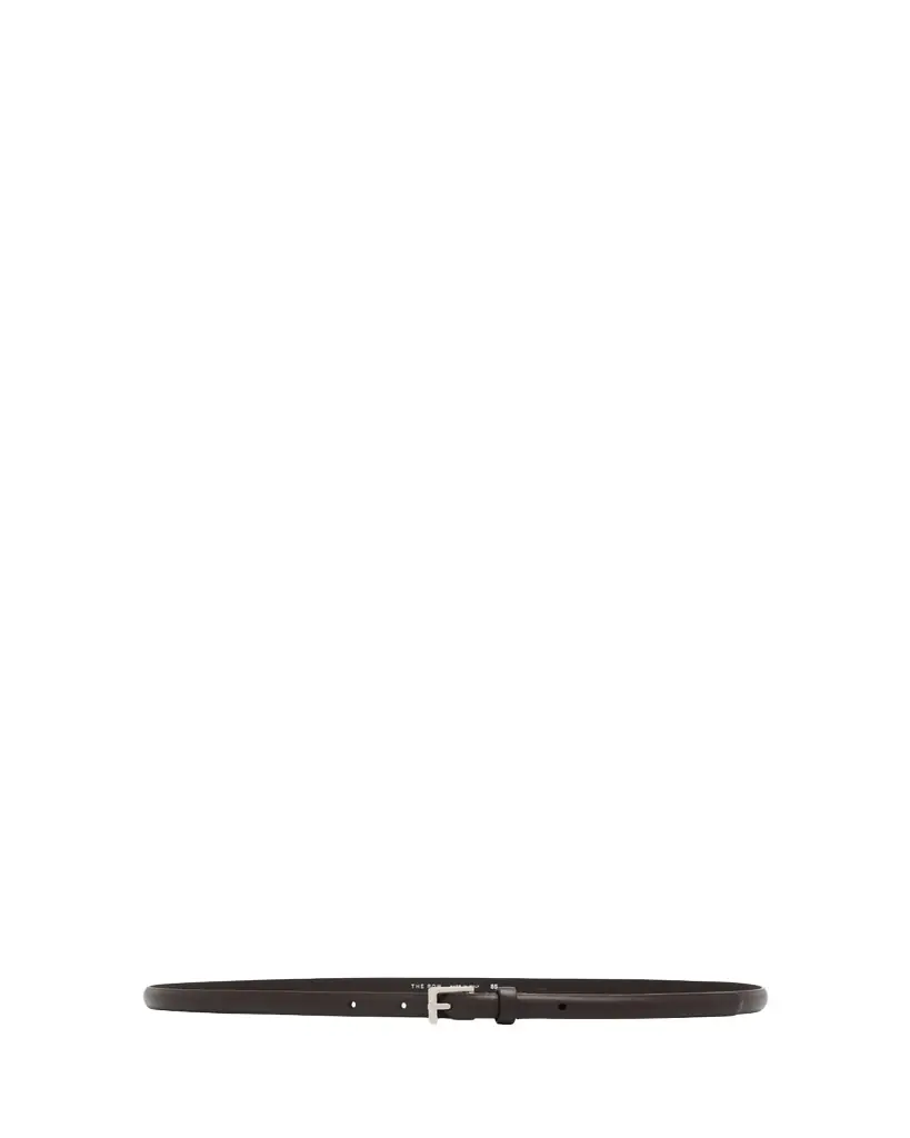 THE ROW City Leather Skinny Belt