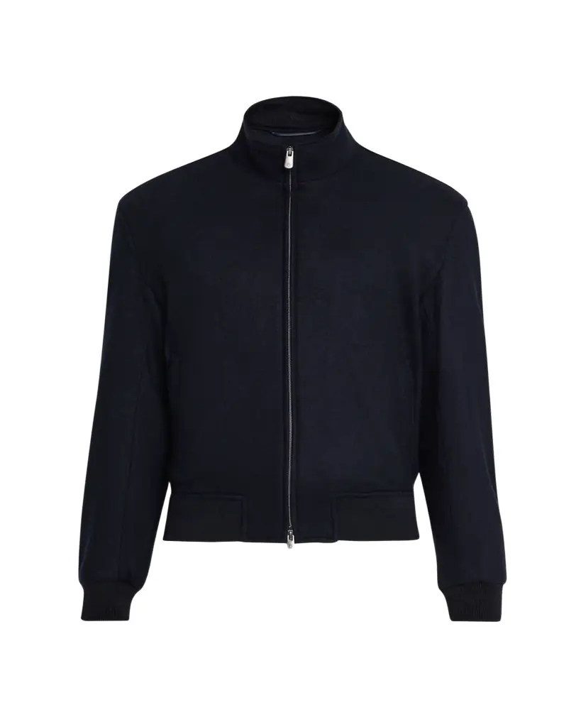 Ralph Lauren Purple Label Felton Cashmere Bomber Jacket