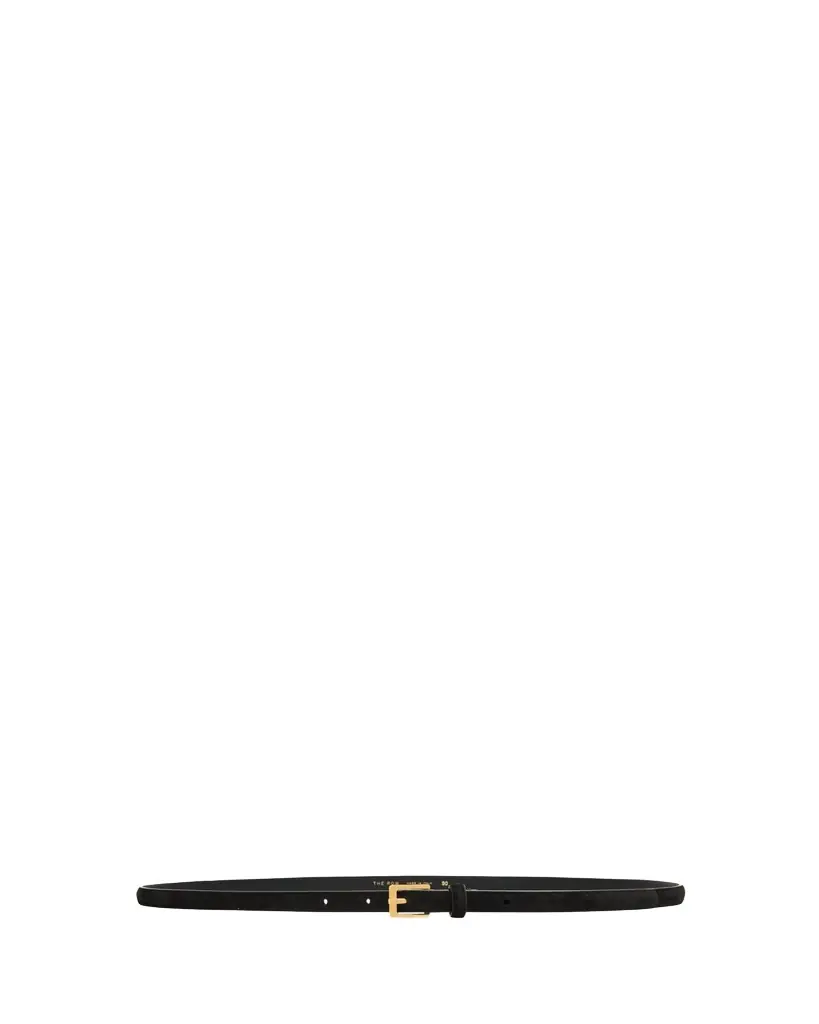 THE ROW City Suede Skinny Belt