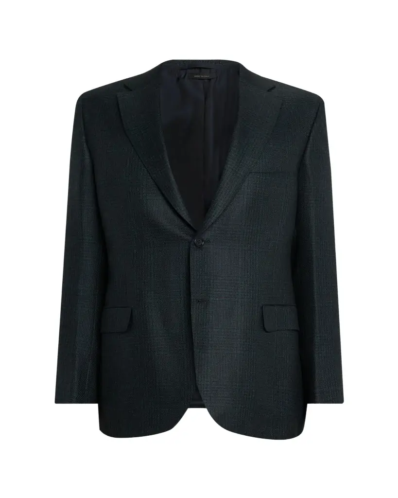 Brioni Men's Cashmere Tonal Plaid Single-Breasted Sport Coat