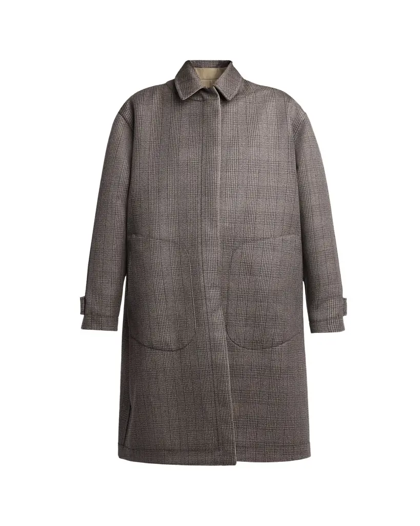 THE ROW Palomar Check Reversible Coat