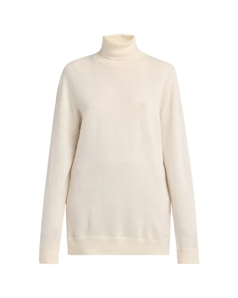 THE ROW Lizzy Cashmere Turtleneck Sweater