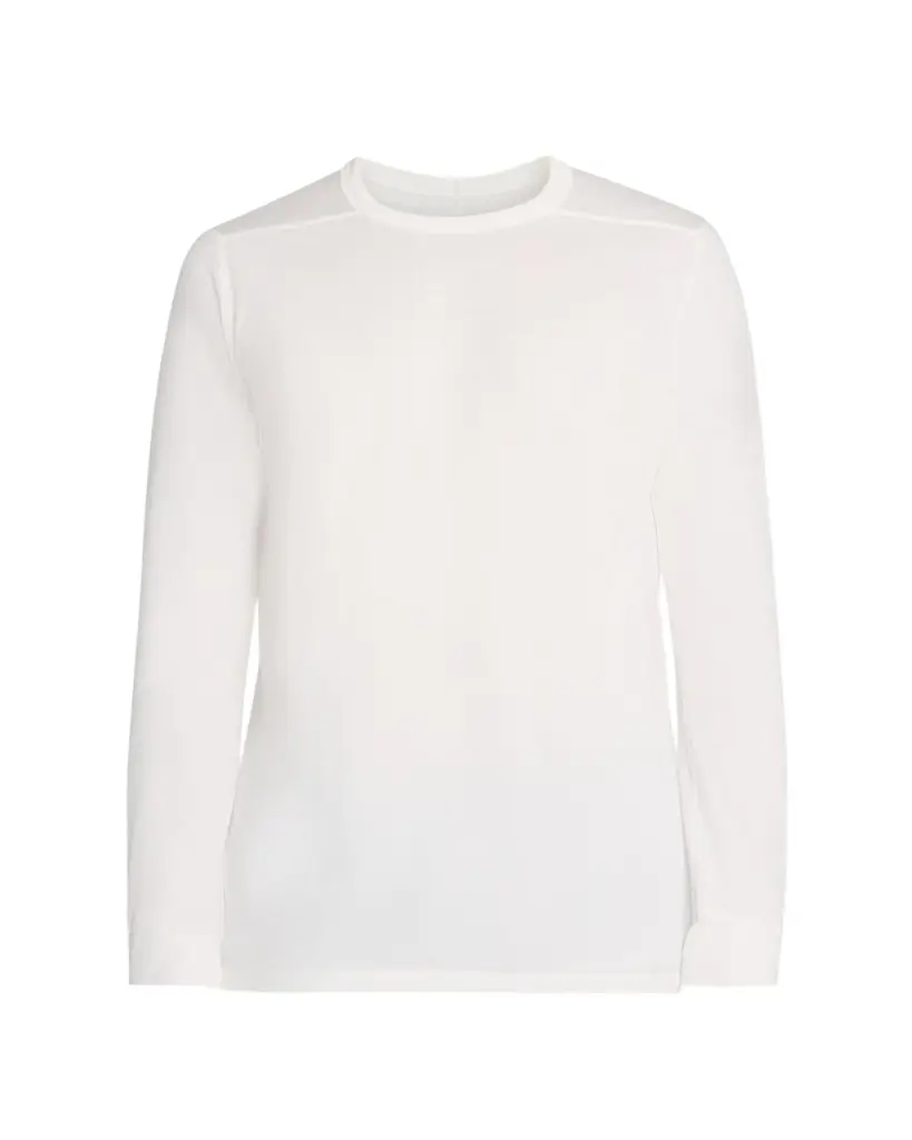 Rick Owens Men's Cotton Long-Sleeve Crewneck T-Shirt