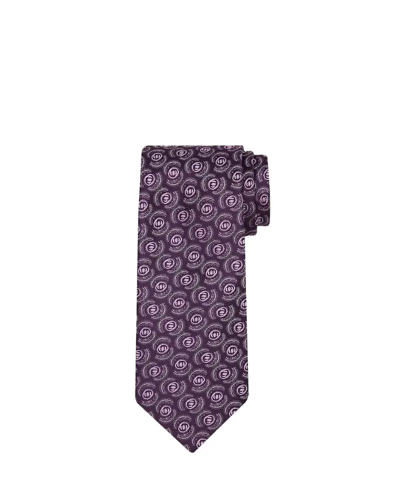 Charvet Men's Petite Geometric Silk Tie