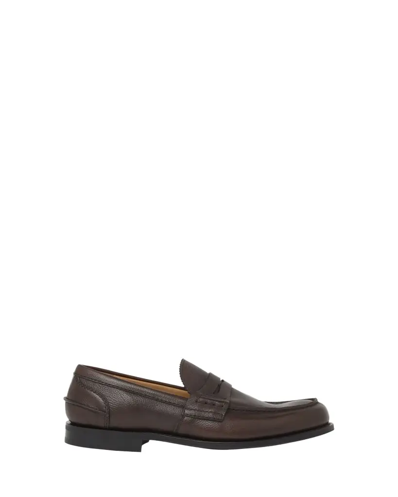 Church's Men's Pembrey 2.0 Grained Leather Penny Loafers