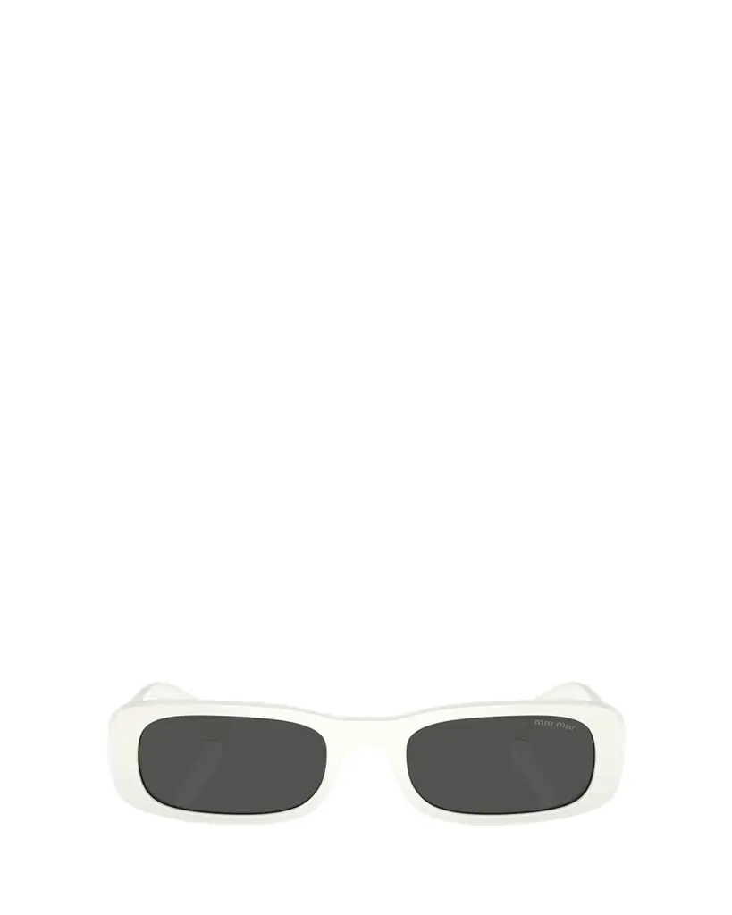 Miu Miu Logo Acetate Rectangular Sunglasses