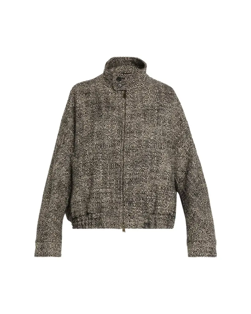 DARKPARK Lee Oversized Herringbone Bomber Jacket