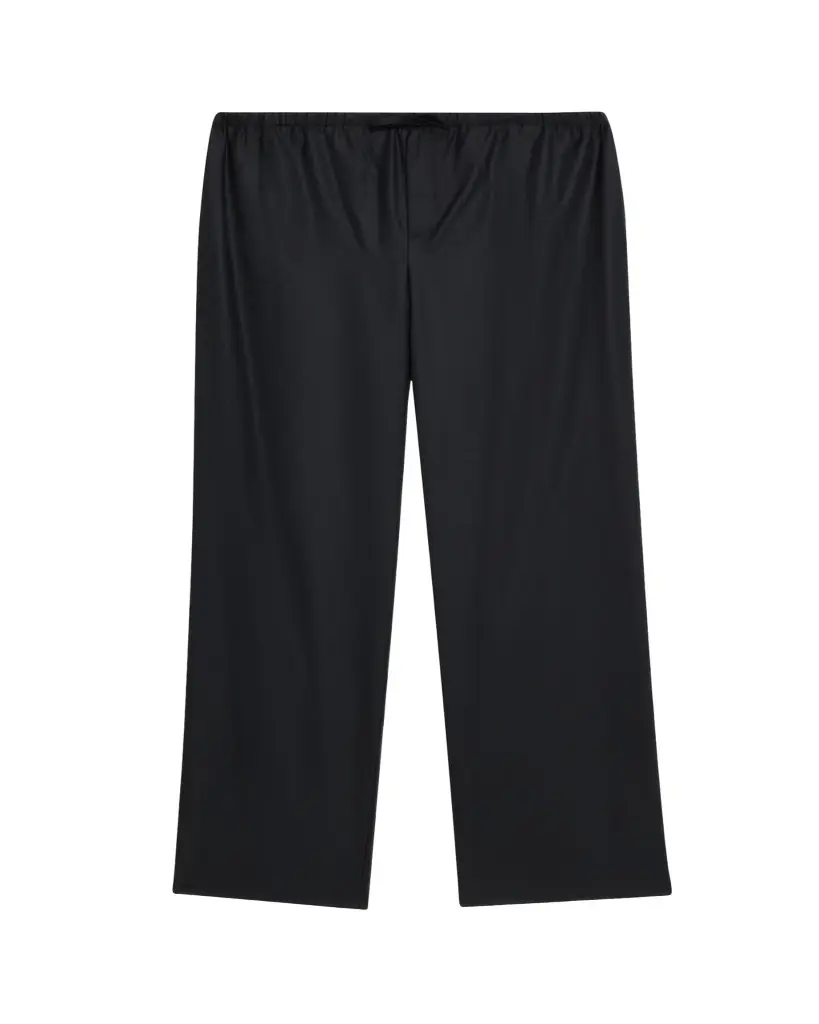THE ROW Men's Xon Wool Flannel Relaxed-Fit Drawstring Pants