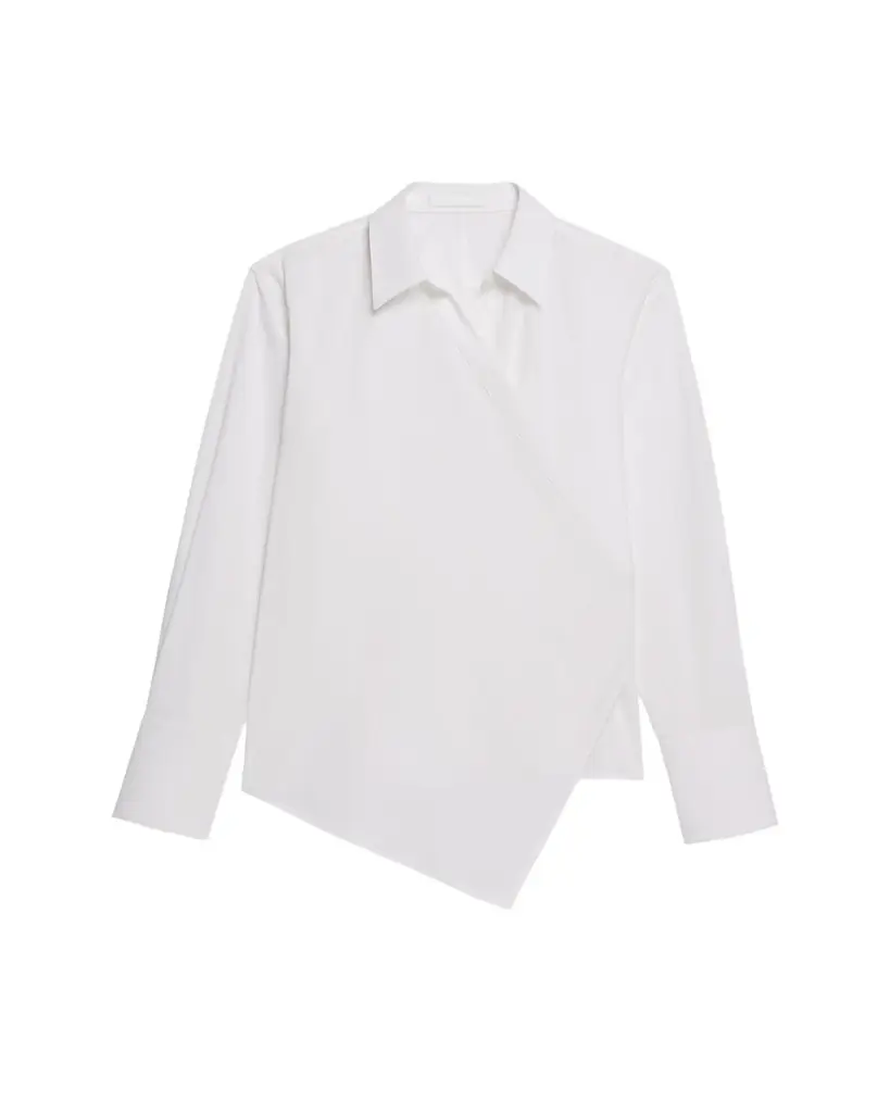 Helmut Lang Long-Sleeve Wrap Shirt