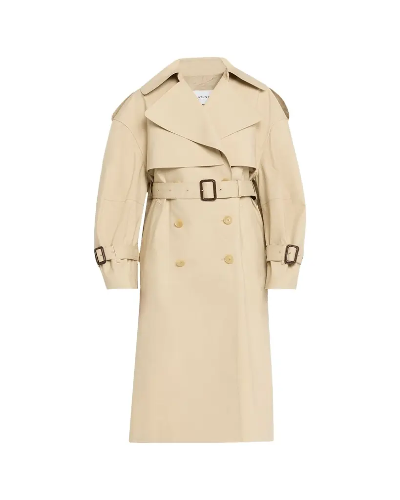 Givenchy Belted Cocoon Trench Coat