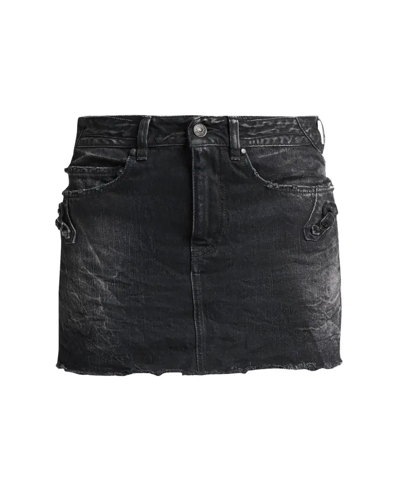 Balenciaga City Denim Mini Skirt