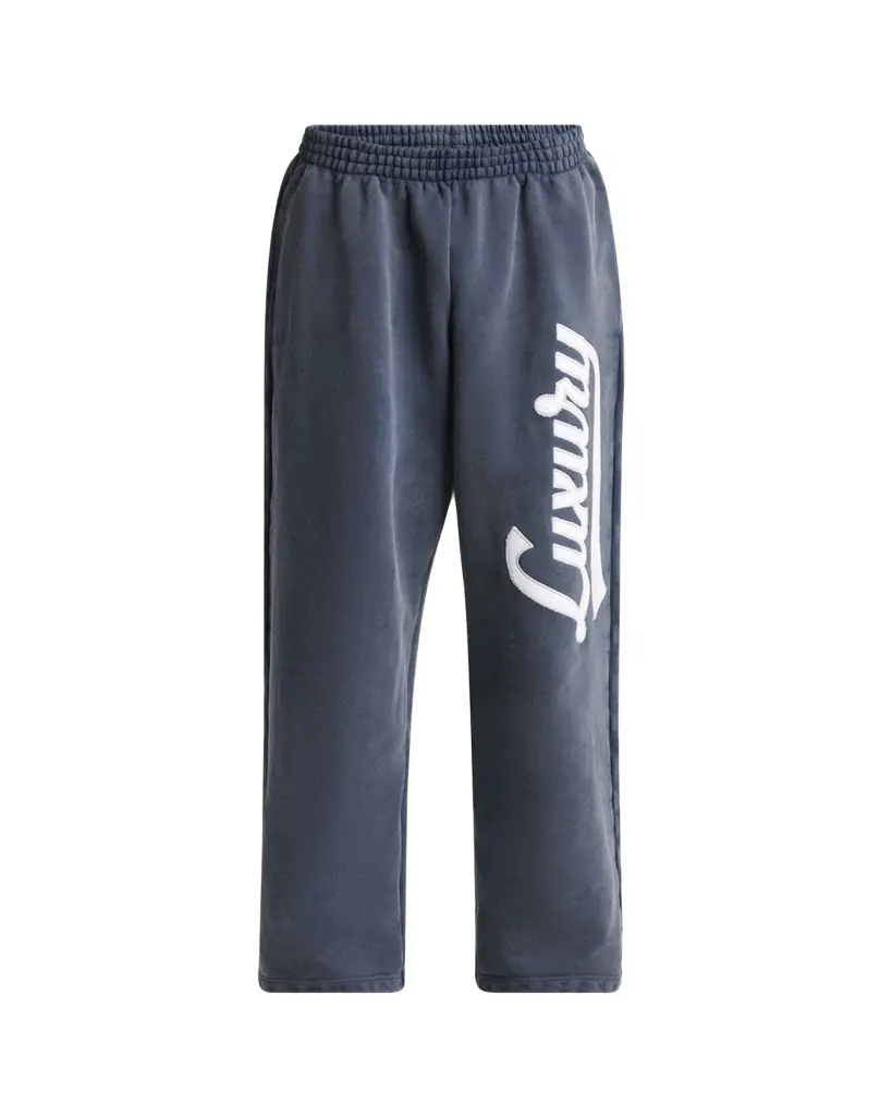 Balenciaga Men's Luxury Script Terry Relaxed-Fit Sweatpants