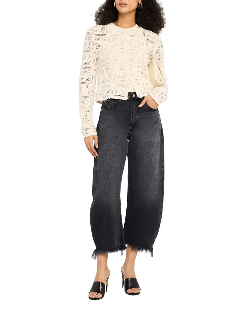 FRAME The Bubble Crop Jeans