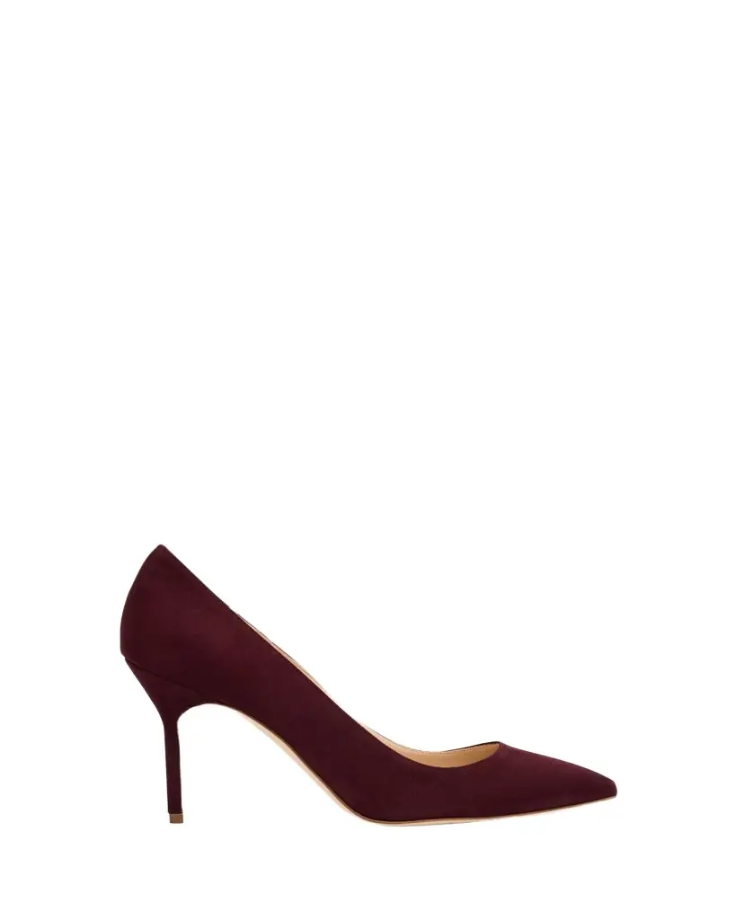 Manolo Blahnik BB Classic Suede Stiletto Pumps